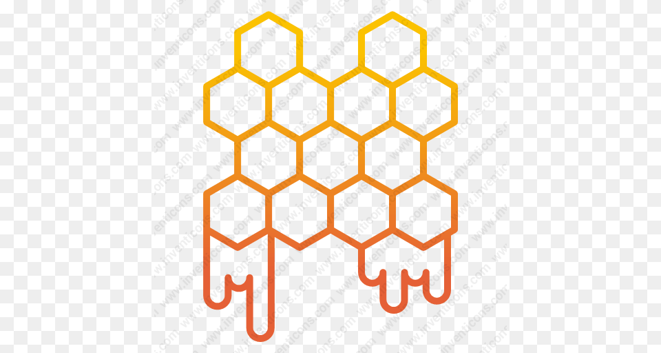 Download Autumnbeecandyfoodhoneyhoneycombsweet Icon, Food, Honey, Honeycomb, Animal Png Image