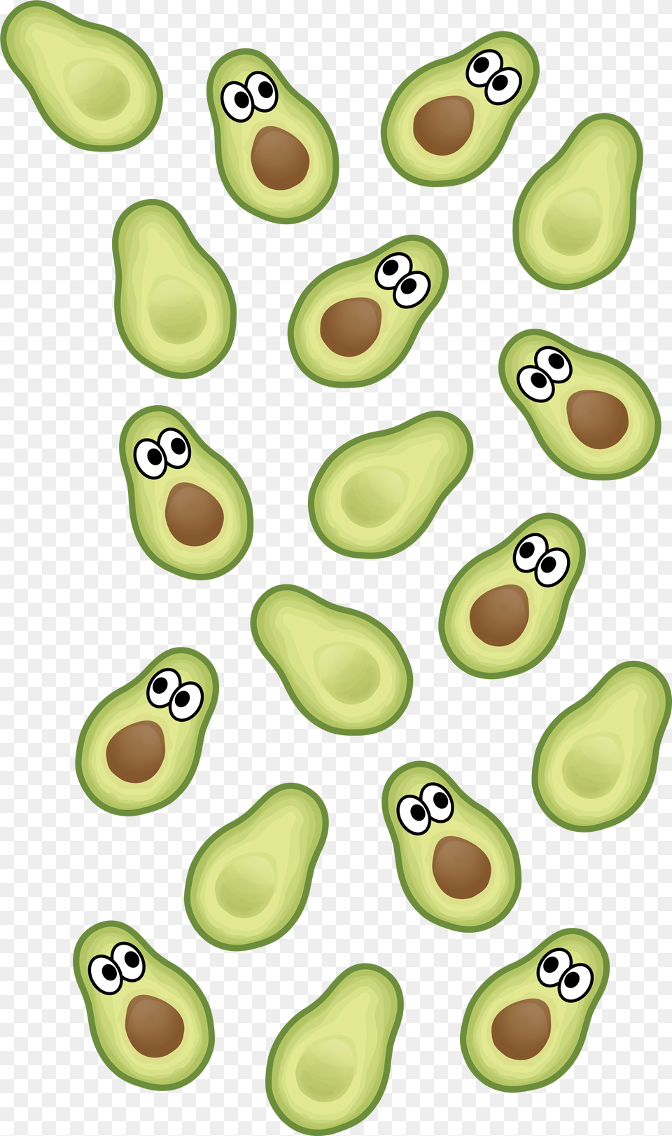 Download Avocado Wallpaper Transparent Cute Backgrounds For Iphones Avocado, Food, Fruit, Plant, Produce Png