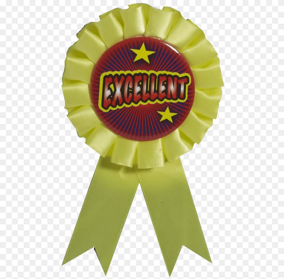Download Award Ribbon Hd Award Ribbon With Excellent Imgen De Excelente Trabajo, Badge, Logo, Symbol, Person Free Transparent Png
