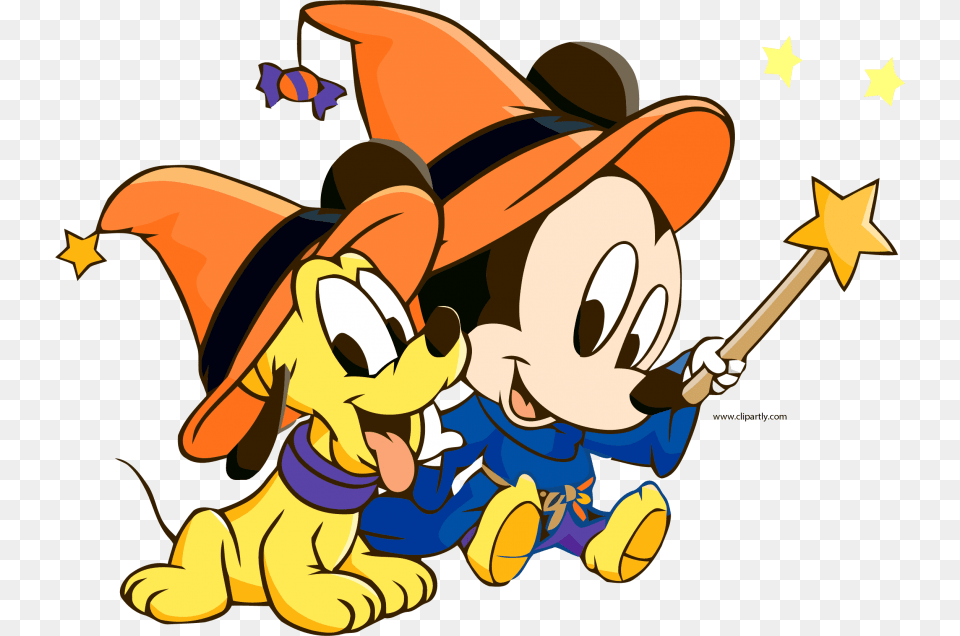 Download Baby Mickey Mouse Halloween Images Baby Mickey Mouse Halloween, Cartoon, Person Free Transparent Png