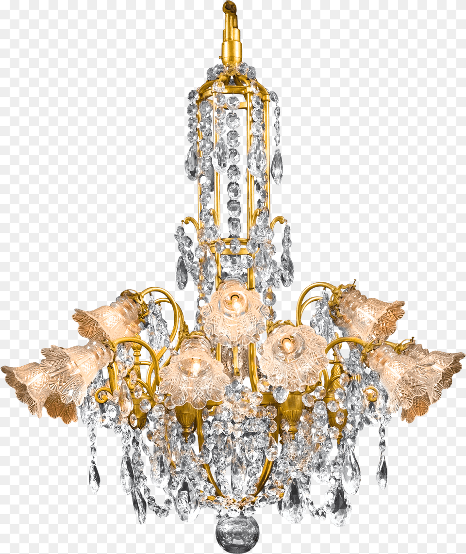 Baccarat Crystal Chandelier Chandeliers, Lamp Free Png Download