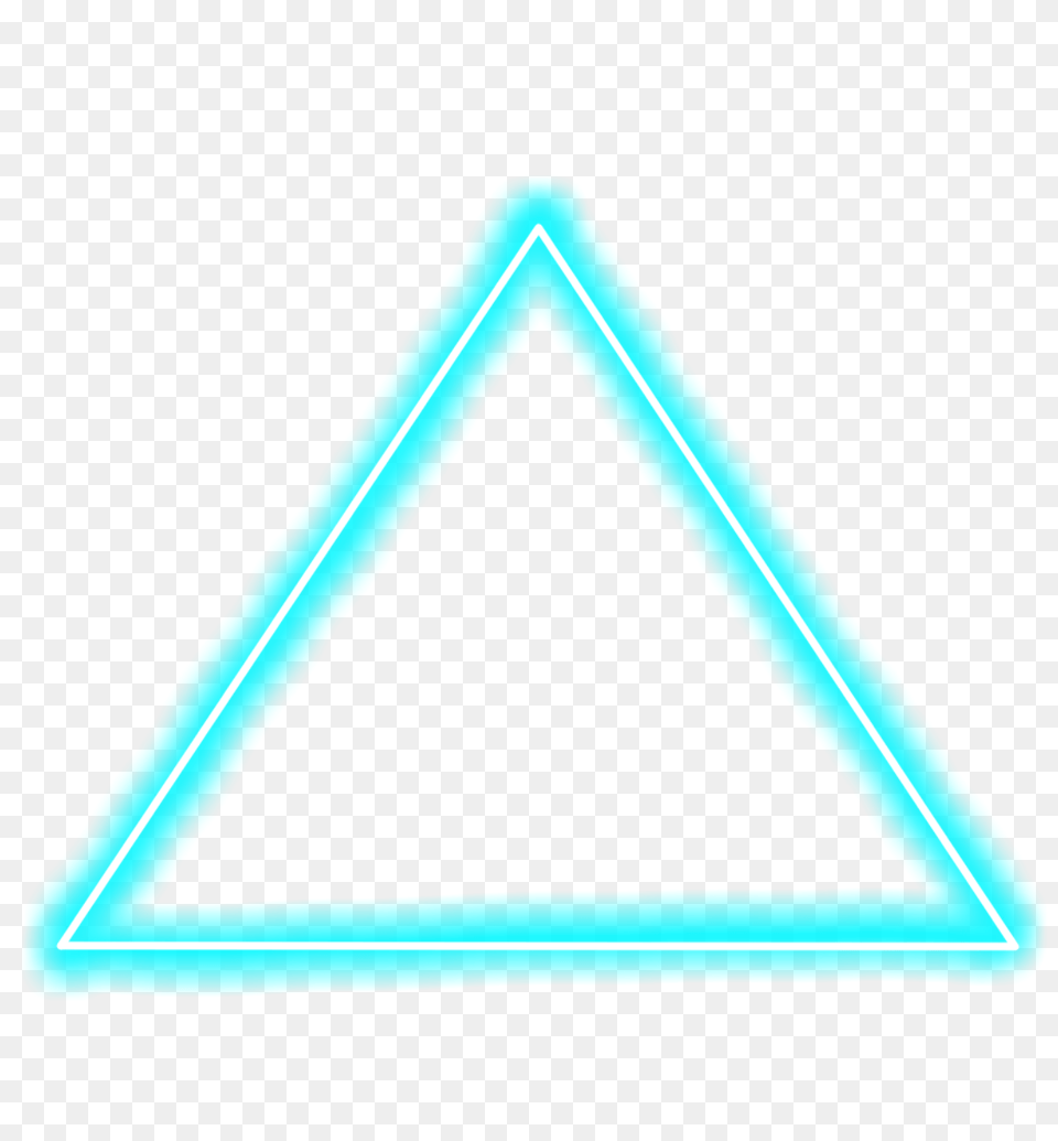 Background Light Neon Light Background Hd, Triangle Free Png Download