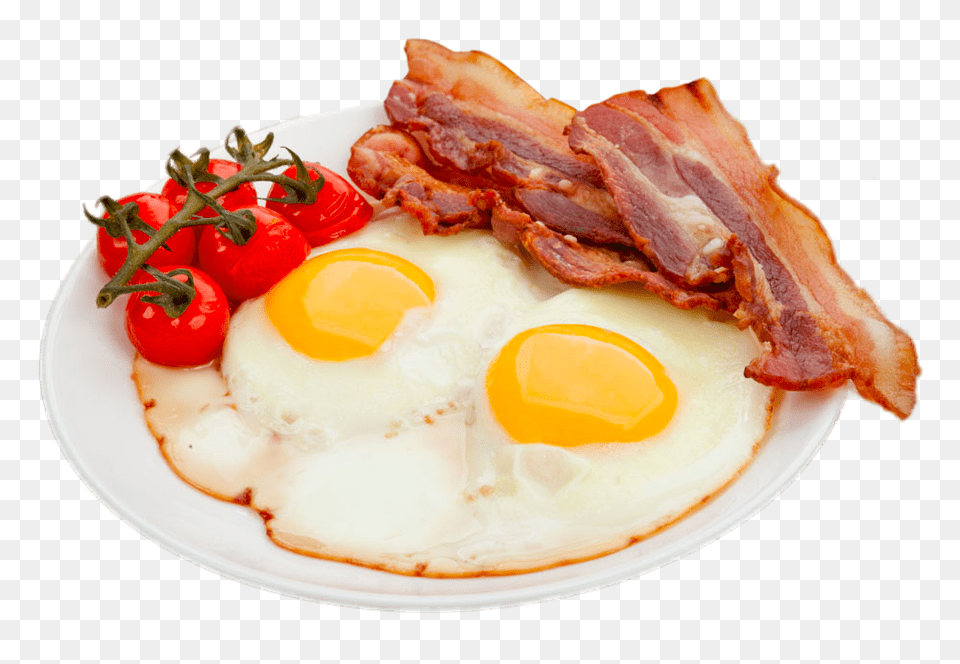Download Bacon And Eggs Fried Eggs, Food, Meat, Pork, Egg Free Png