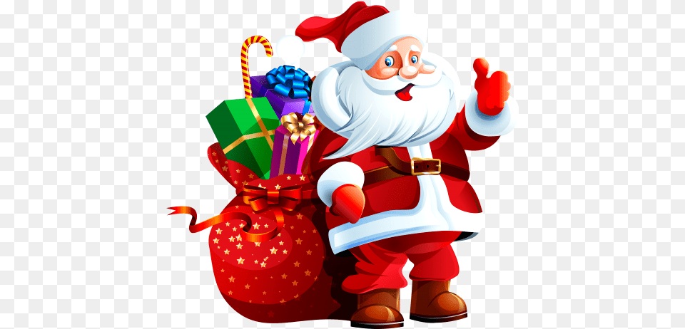 Download Balloon Santa Claus, Elf, Birthday Cake, Cake, Cream Png Image