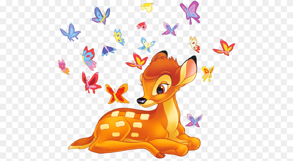 Download Bambi And Thumper Cartoon Bambi, Art Png Image