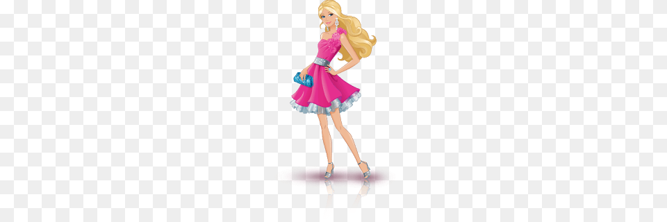 Download Barbie Doll Image And Clipart, Figurine, Toy, Person, Dancing Png