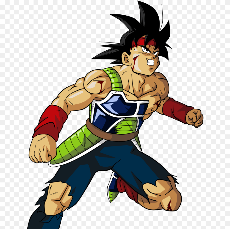 Bardock Damaged Bardock, Book, Comics, Publication, Baby Free Png Download