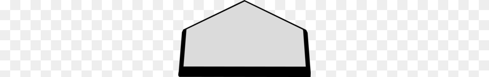 Download Baseball Base Clipart Baseball Field Clip Art, Triangle, White Board Free Png