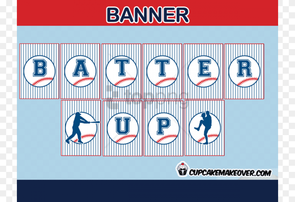 Download Baseball Birthday Banner Printable Baseball Clip Art, Person, Symbol, Sign, Scoreboard Free Transparent Png