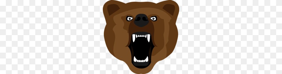 Bear Clipart Grizzly Bear Clip Art, Animal, Mammal, Brown Bear, Bird Free Png Download