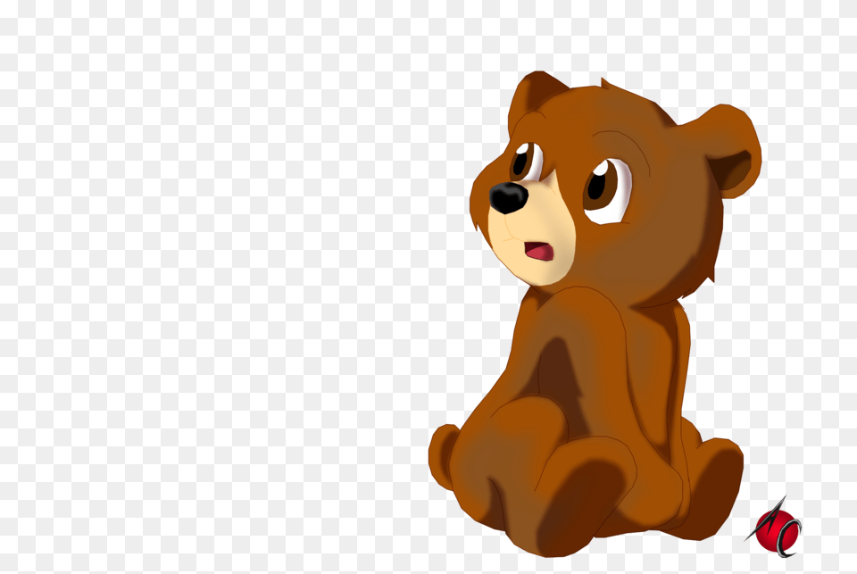 Download Bear Cub Clipart Animated Cub Bear Clipart, Animal, Mammal, Wildlife Png Image