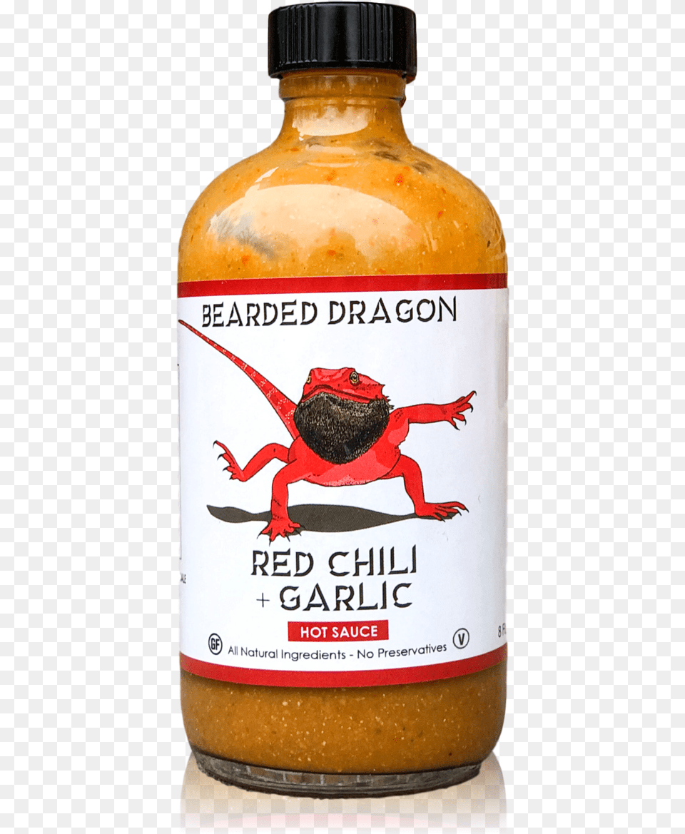 Download Bearded Dragon Hot Sauce Hd Bearded Dragon Hot Sauce, Food, Mustard, Animal, Dinosaur Free Transparent Png