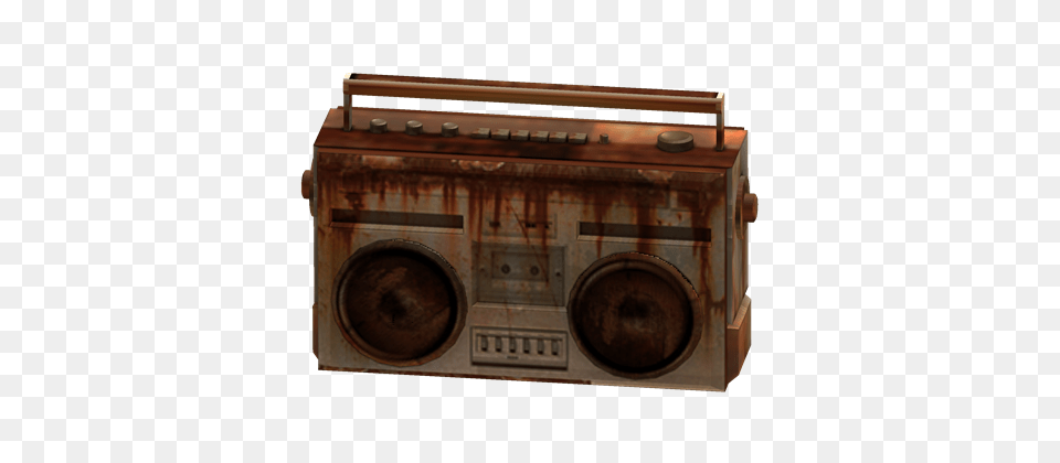 Download Beat Up Super Jank Boombox Rusty Radio Roblox, Electronics, Stereo, Mailbox Free Transparent Png