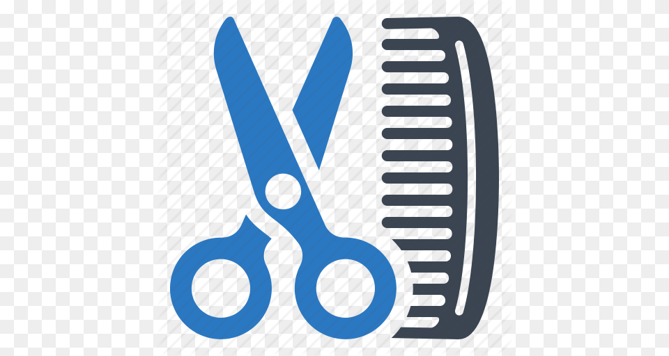 Download Beauty Salon Icon Clipart Hair Clipper Comb Hairdresser, Scissors, Blade, Dagger, Knife Png Image