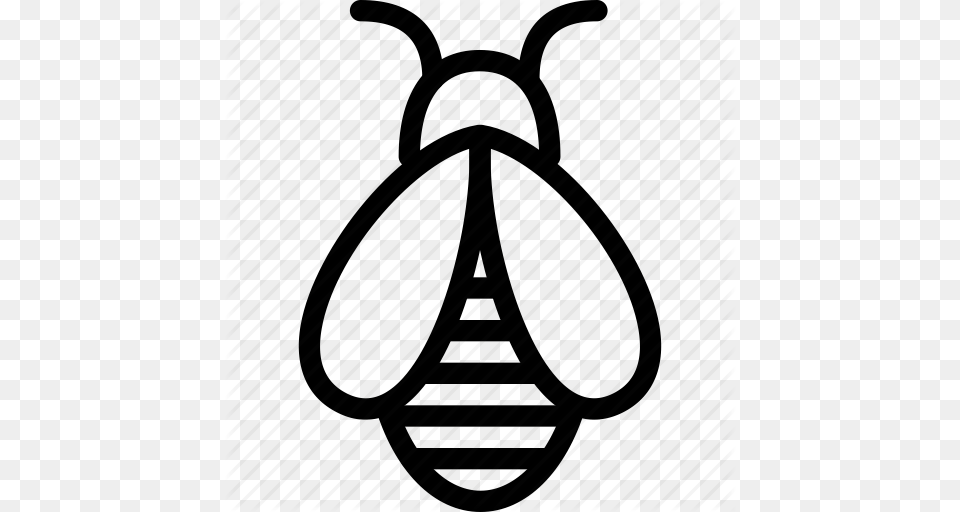 Download Bee Outline Vector Clipart Western Honey Bee Insect Bee, Accessories, Formal Wear, Tie, Necktie Free Png