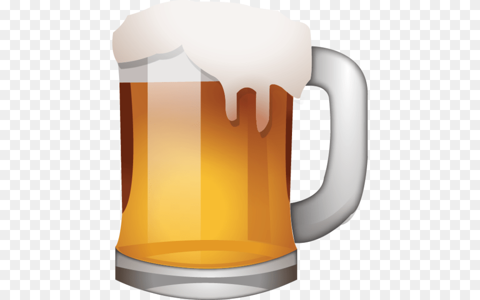 Download Beer Emoji Icon Emoji Island, Alcohol, Beverage, Cup, Glass Free Transparent Png