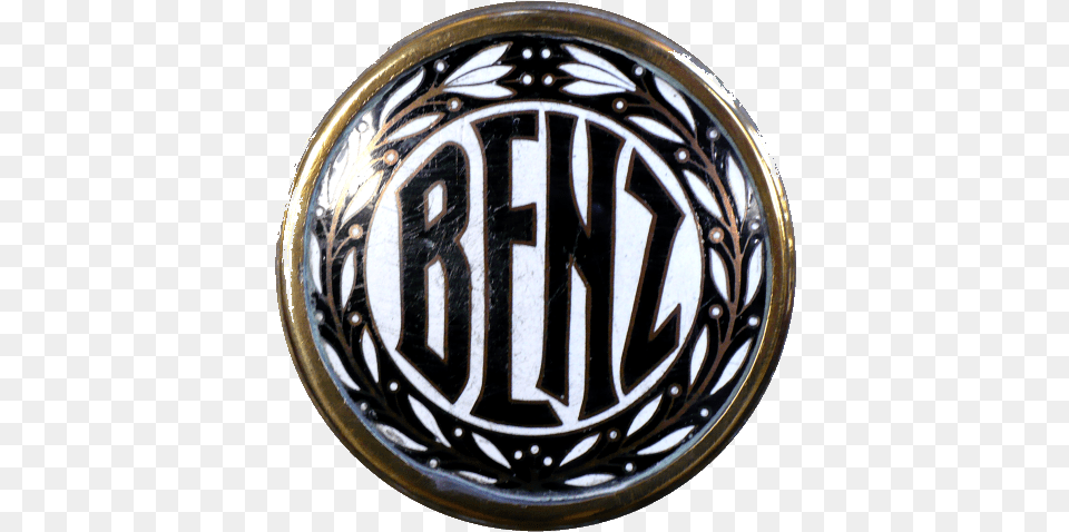 Download Benz Logo Mannheim Benz Patent Motorwagen Logo, Emblem, Symbol, Badge, Accessories Free Transparent Png