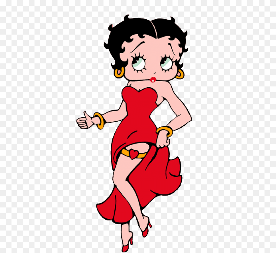 Download Betty Boop Dress Clipart Photo Betty Boop No Background, Baby, Person, Cartoon, Dancing Free Png