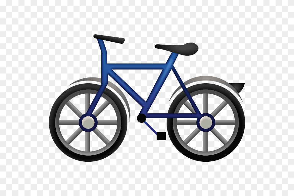 Download Bicycle Emoji Icon Emoji Island, Transportation, Vehicle, Machine, Wheel Png Image