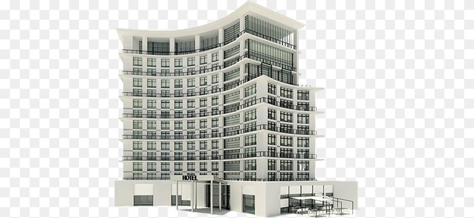 Big Building For Residence, Architecture, City, Condo, High Rise Free Png Download