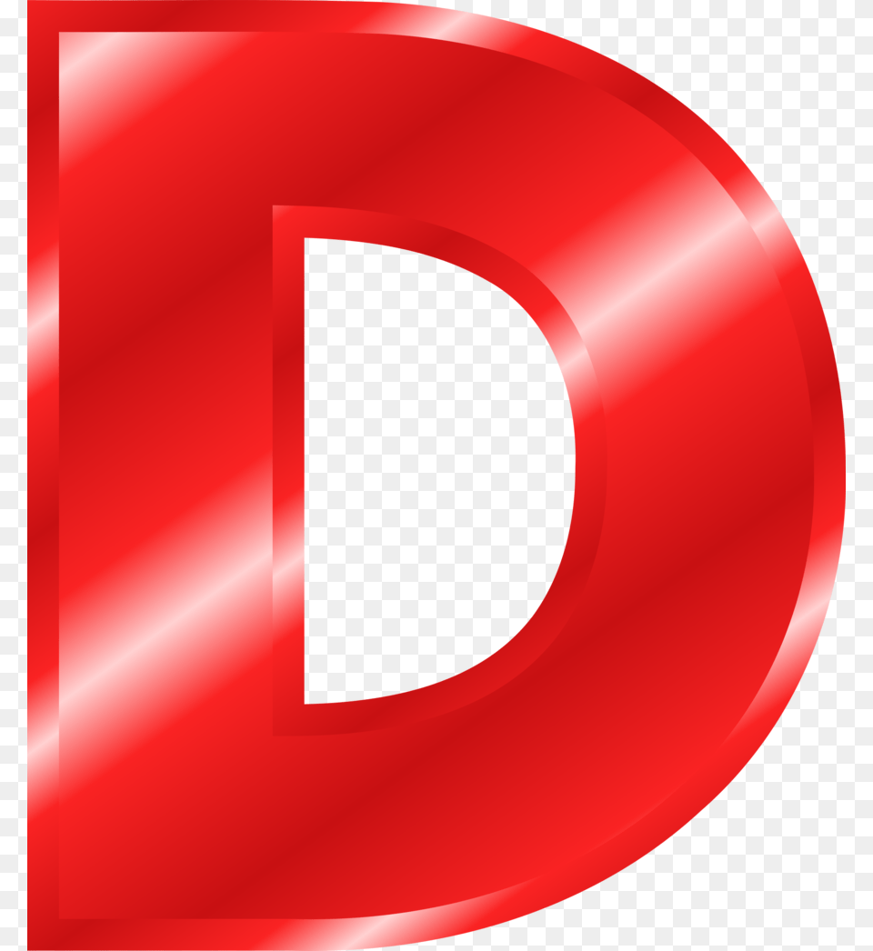 Download Big Red Letter D Clipart Letter Alphabet Clip Art, Text, Number, Symbol, Mailbox Free Png