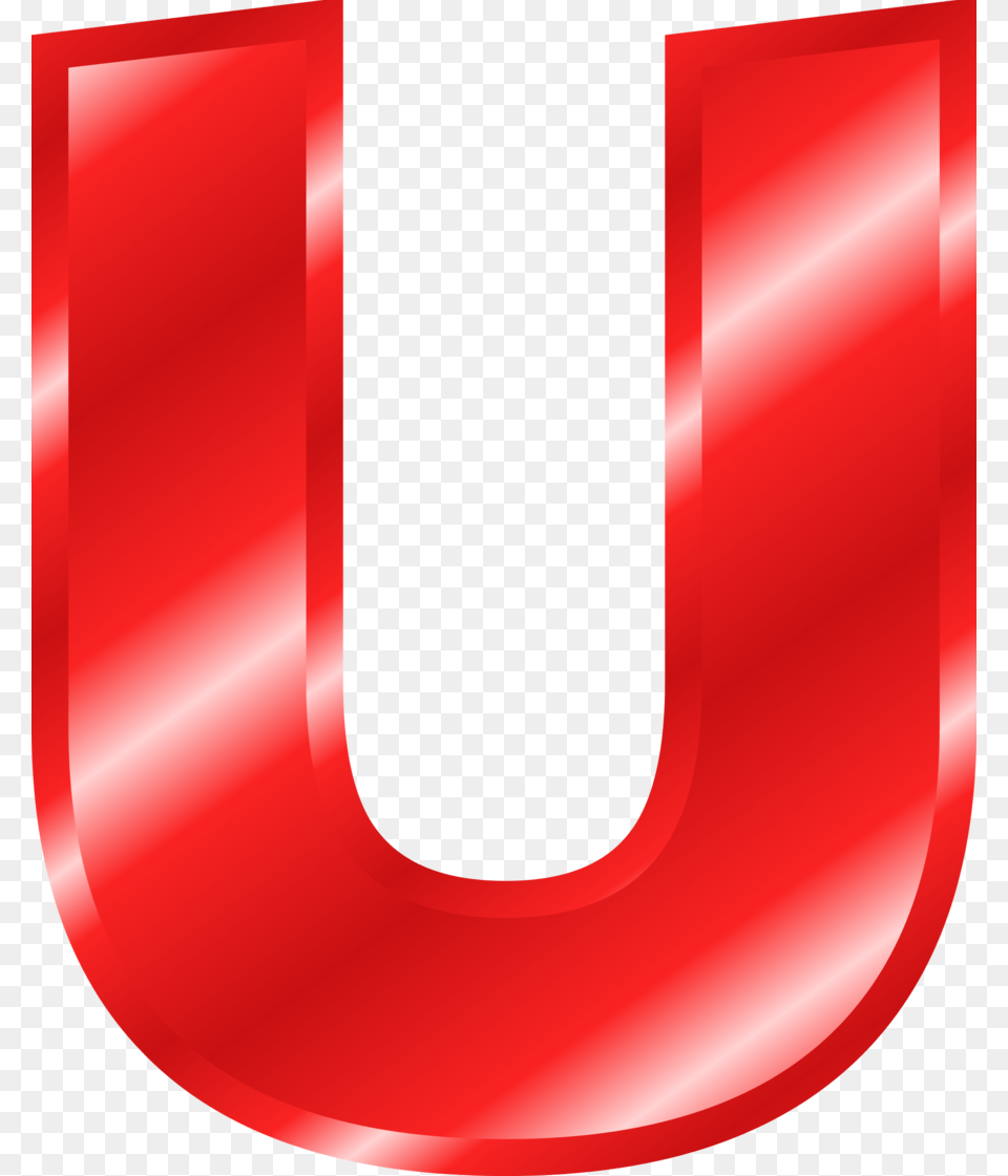 Download Big Red Letter U Clipart Decorative Letters Clip Art, Symbol, Text, Disk, Number Free Transparent Png