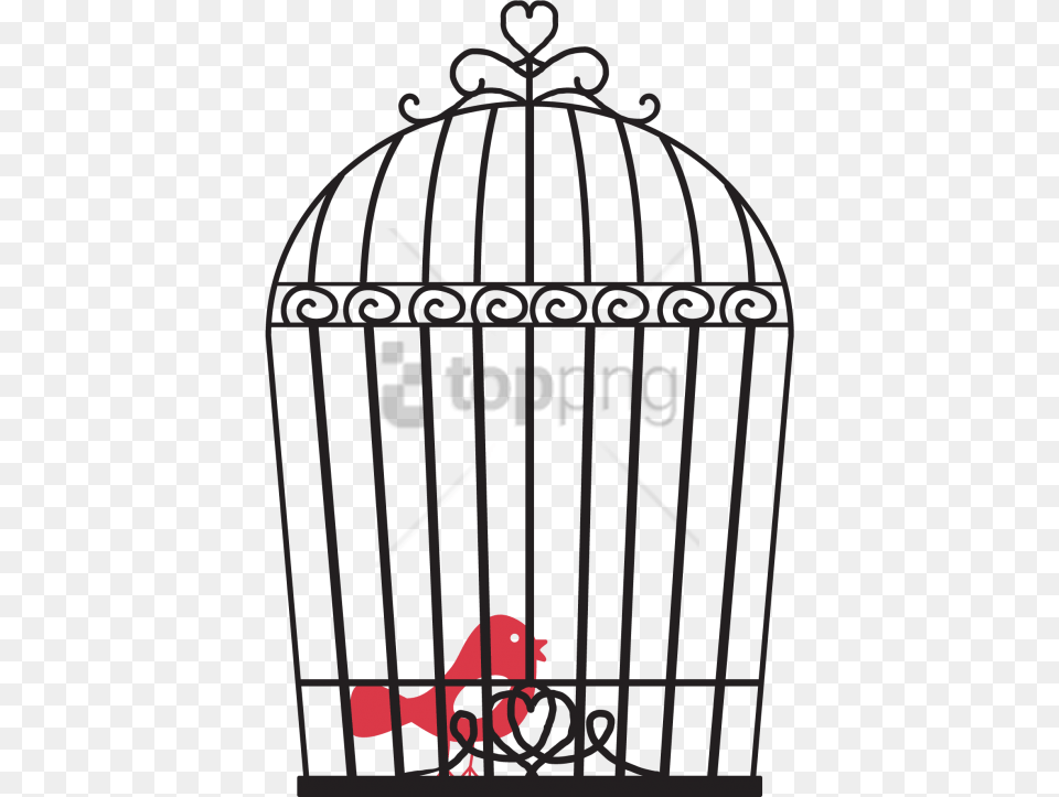 Download Bird Cage Images Background Birdcage, Gate Free Transparent Png