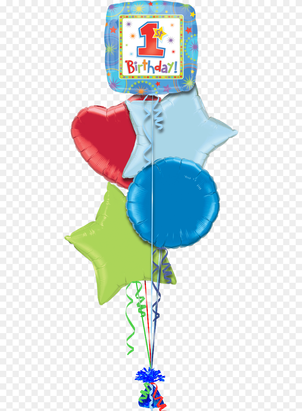 Download Birthday Boy Images 1st Birthday Balloon Background, Toy, Person Free Transparent Png
