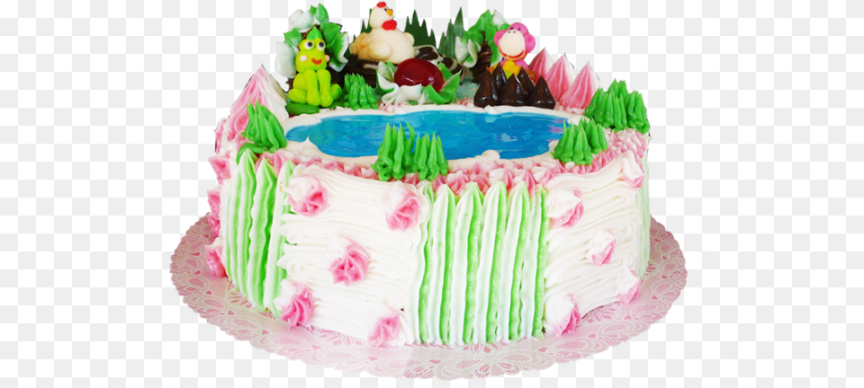 Download Birthday Cake Clipart Bithday Real Cake, Birthday Cake, Cream, Dessert, Food Png
