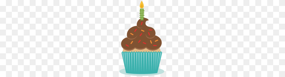 Download Birthday Cupcake Without Background Clipart Cupcake, Cake, Cream, Dessert, Food Free Transparent Png