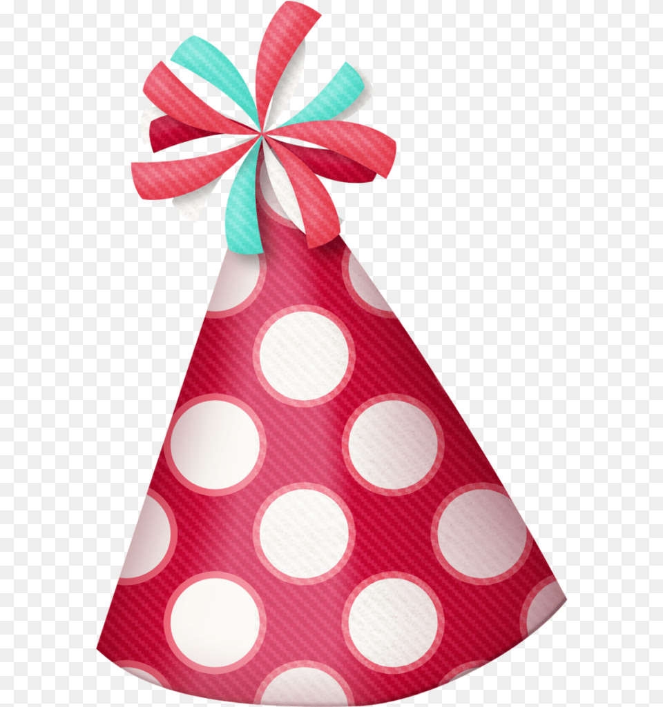 Download Birthday Hat Clipart Polka Dot Party Blue Birthday, Clothing, Party Hat Png Image