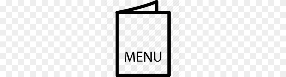 Download Black And White Menu Clipart Menu Restaurant Clip Art, Text, Postage Stamp Free Png