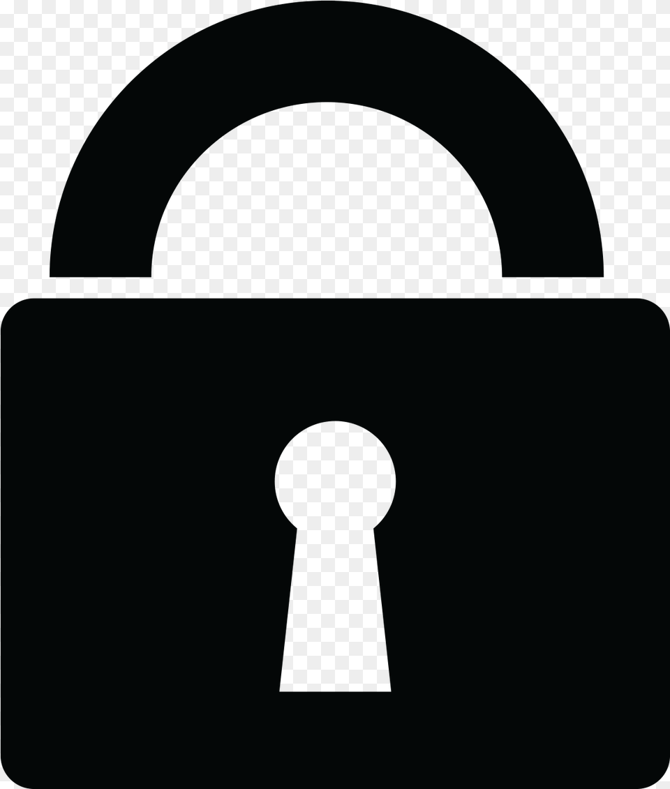 Download Black And White Padlock Free Png