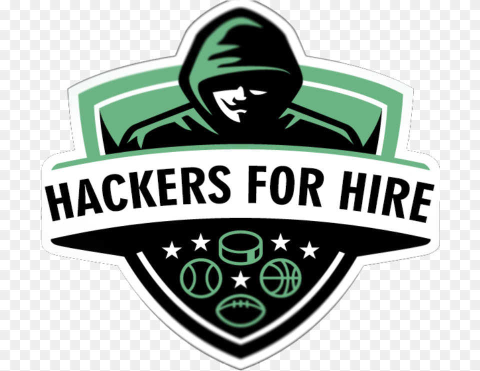 Download Black And White Stock Hacker Noob Gaming Logo, Face, Head, Person, Symbol Png Image