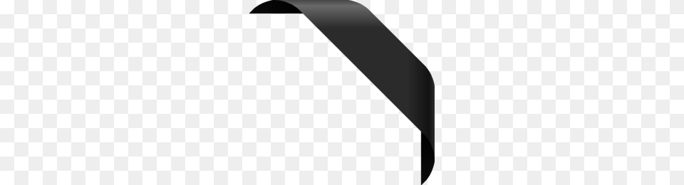 Download Black Corner Ribbon Clipart Ribbon Clip Art, Lighting, Gray Png Image