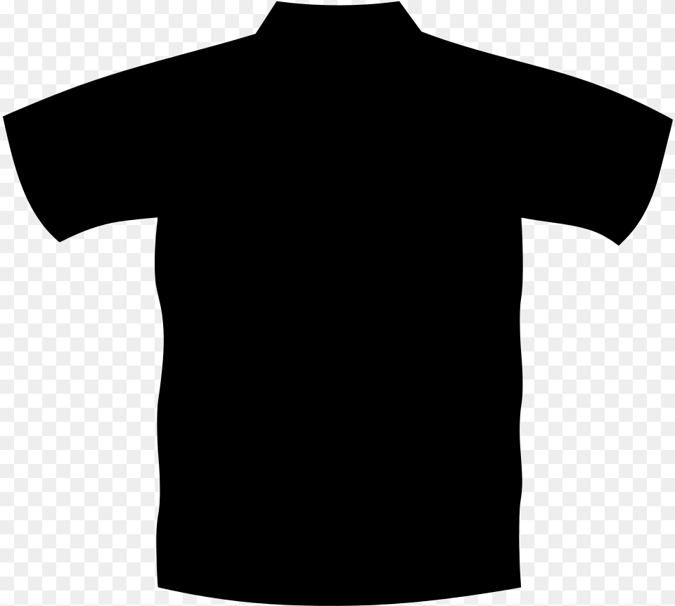 Black Football Shirt, Gray Free Png Download