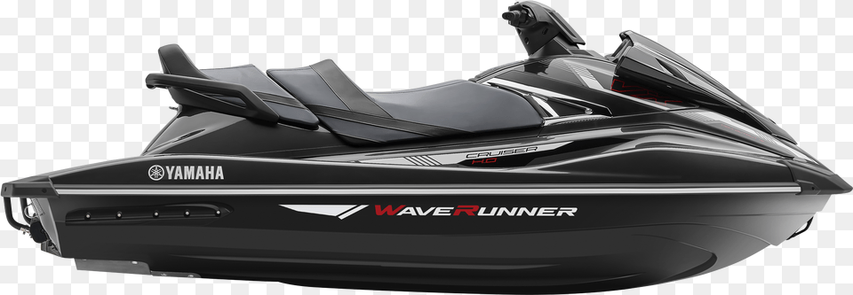 Download Black Jet Ski For Waverunner A Jet Ski, Boat, Leisure Activities, Sport, Transportation Free Png