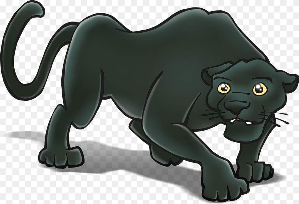 Download Black Panther Black Panther Animal Cartoon, Mammal, Wildlife, Face, Head Free Png