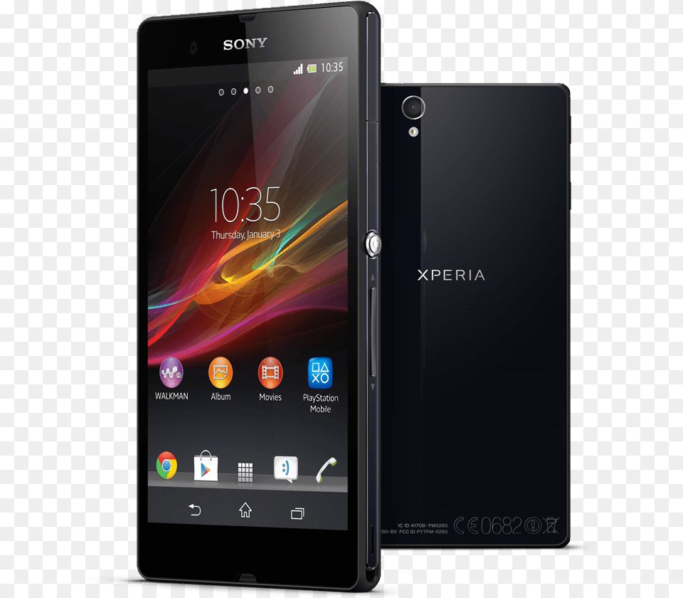 Download Black Sony Xperia Image For Sony Xperia Z, Electronics, Mobile Phone, Phone Free Transparent Png