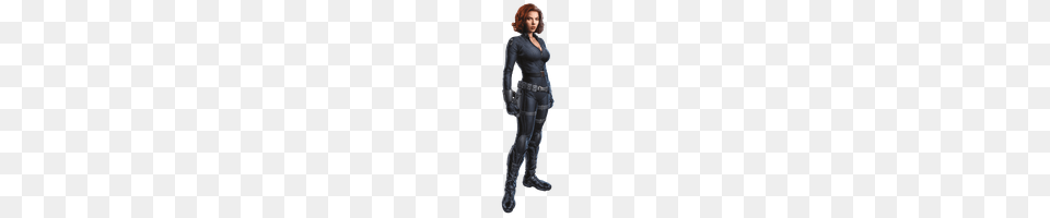 Download Black Widow Photo Images And Clipart Freepngimg, Clothing, Costume, Long Sleeve, Pants Free Png
