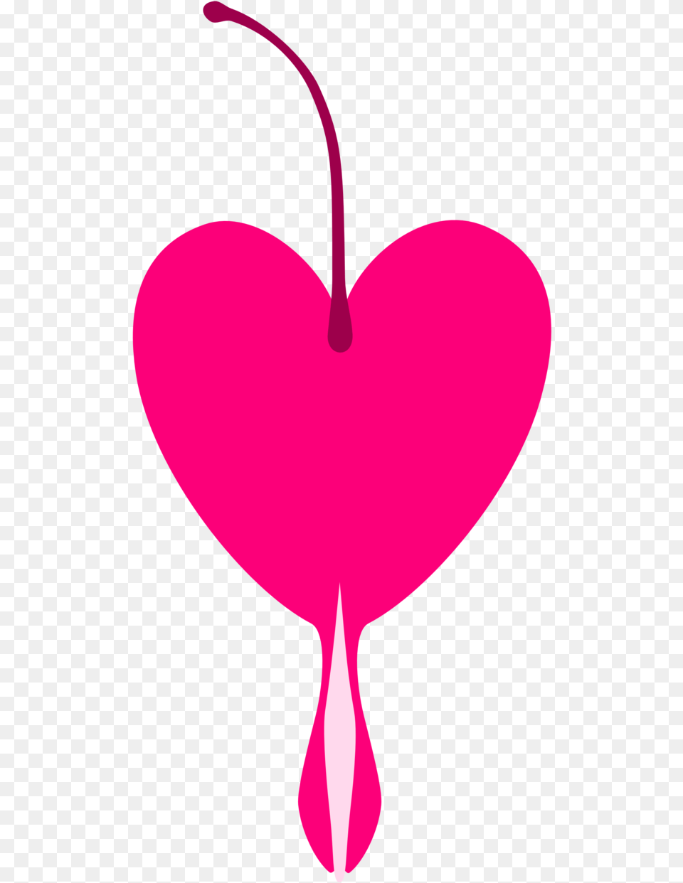 Bleeding Heart Cutie Mark Request By The Smiling Kiuri Mark My Little Pony, Purple, Flower, Petal, Plant Free Png Download