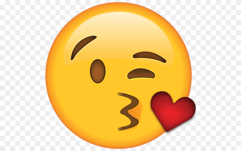 Download Blow Kiss Emoji Icon Emoji Island, Nature, Outdoors, Sky, Sun Free Png