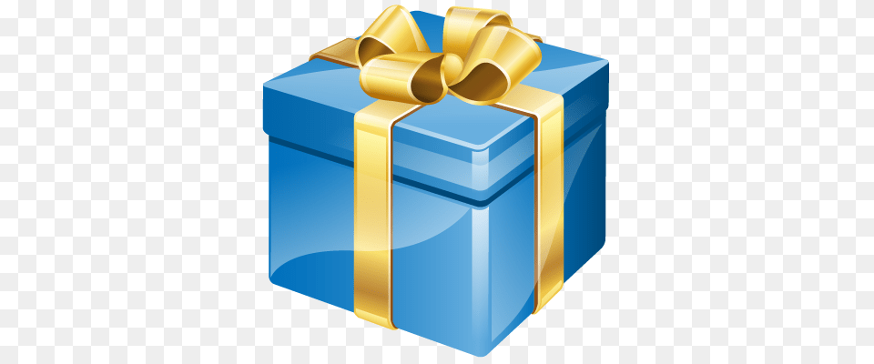 Download Blue Birthday Gift Birthday Present, Mailbox, Box Free Png
