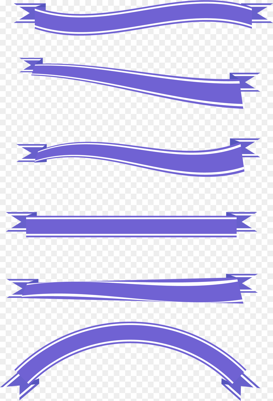 Blue Color Ribbon Border And Vector Image Weapon, Light, Sword, Cutlery, Fork Free Png Download