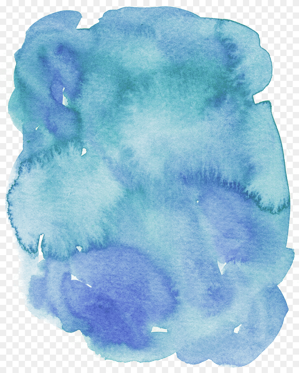 Download Blue Drawing Watercolor With No Png