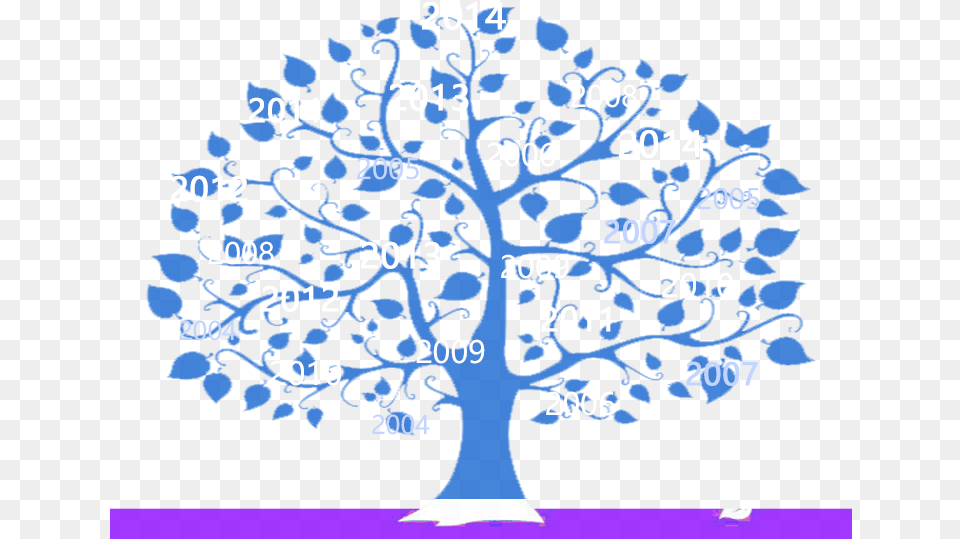 Download Blue Family Tree Design Hd Uokplrs Stone Tree Design Wall, Oak, Plant, Sycamore, Chart Free Transparent Png