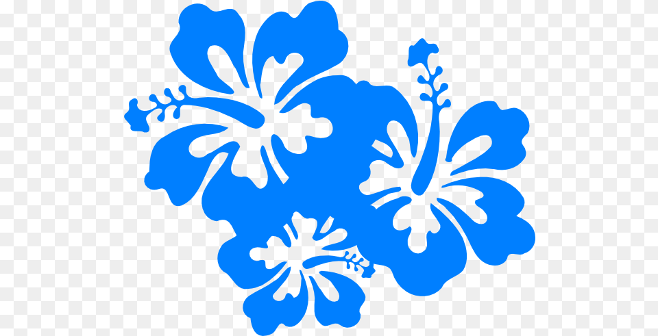 Download Blue Flower Clipart Hawaiian Hawaiian Flower Blue Hibiscus Clipart, Plant, Person Png Image