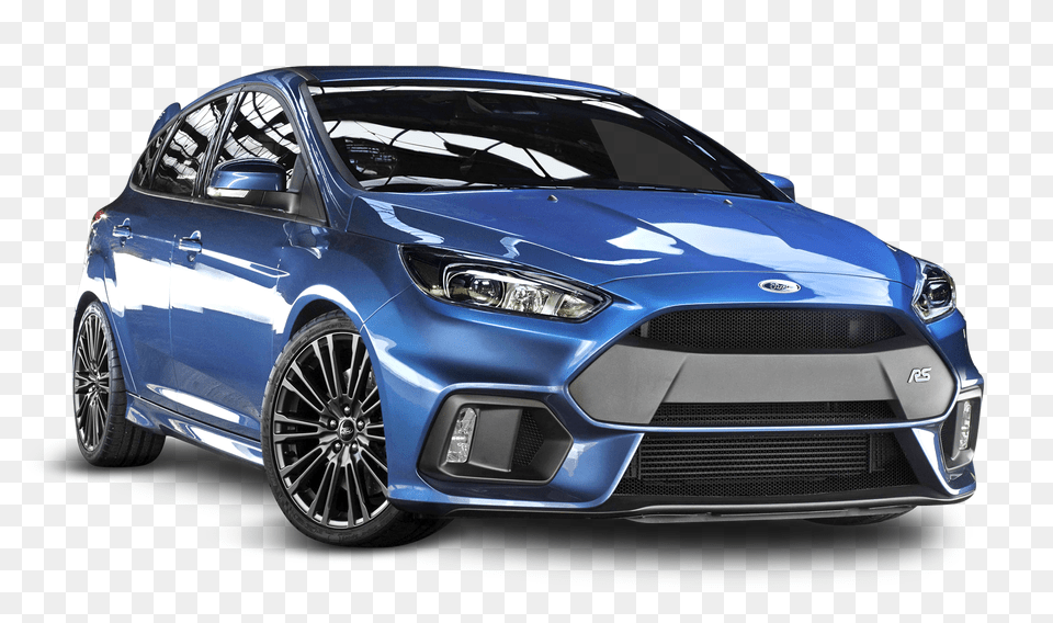 Download Blue Ford Focus Rs Car Ford Focus Rs, Alloy Wheel, Vehicle, Transportation, Tire Png