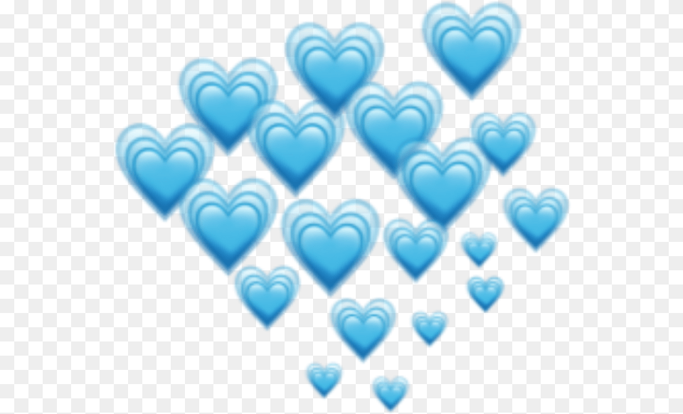 Download Blue Hearts Heart Emoji Emojis Freetoedit Remixit Blue Heart Emojis, Person, Face, Head Free Transparent Png