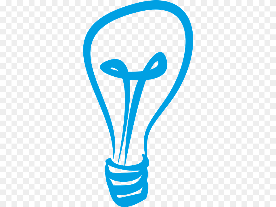 Download Blue Lightbulb Clipart Light Bulb Graphic Clip Art Light Bulb Blue, Person, Face, Head Free Png